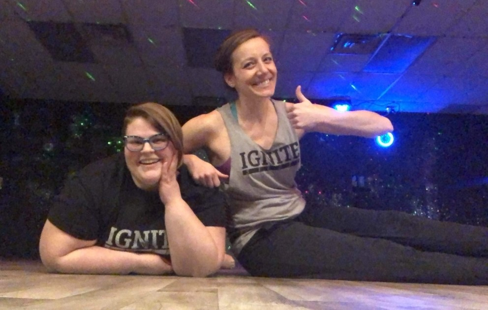 Image of instructors at Ignite Studio in the Holiday Center